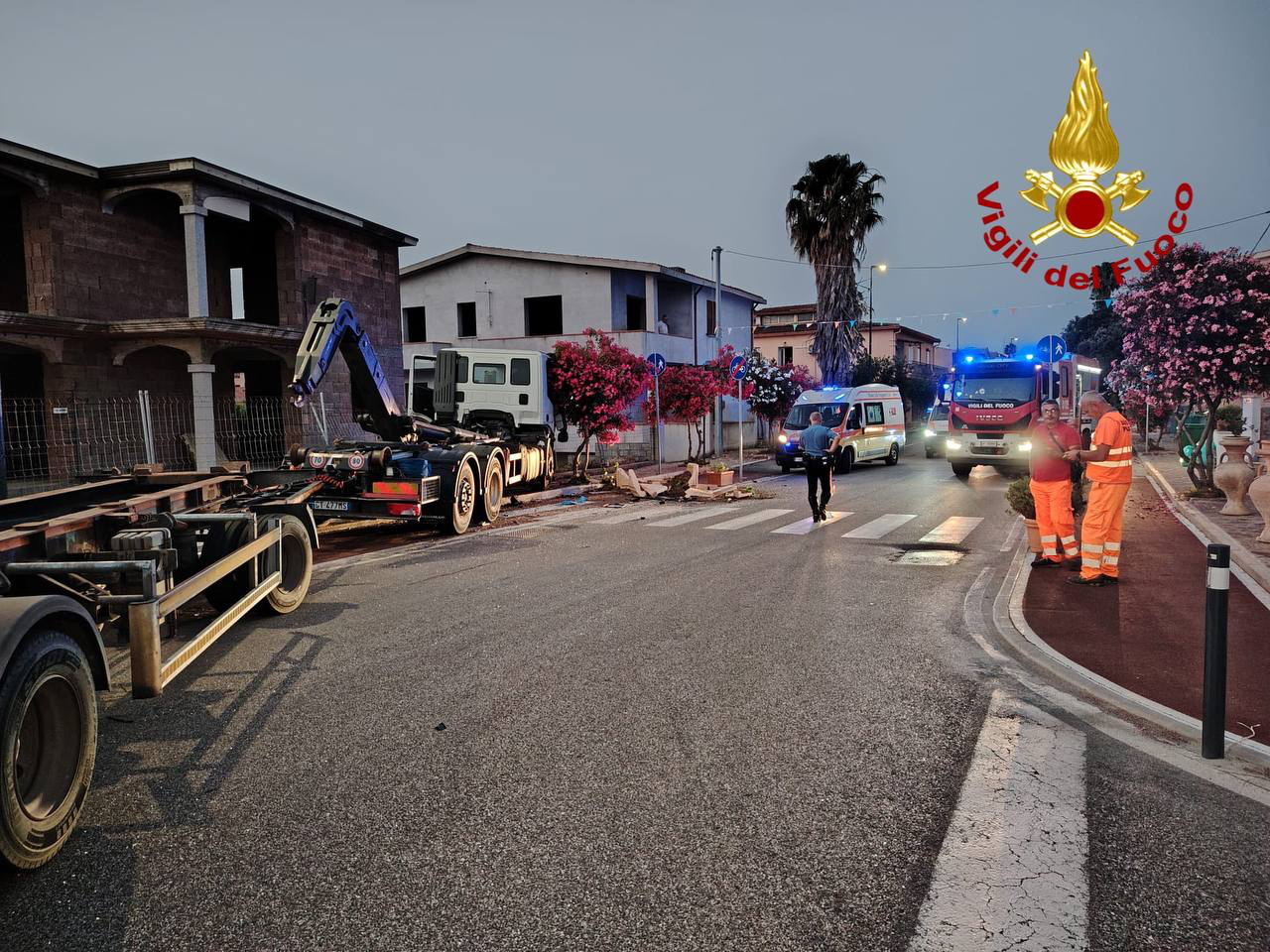 Incidente stradale a Posada