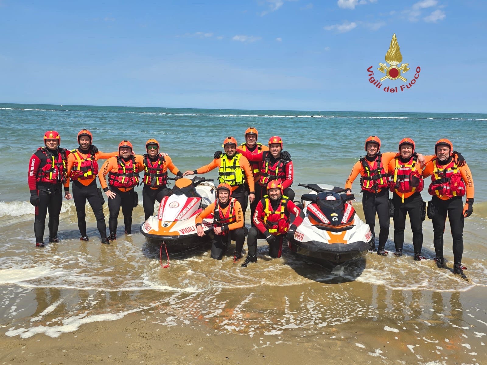 Attivo il presidio acquatico dei Vigili del fuoco per la stagione balneare 2024