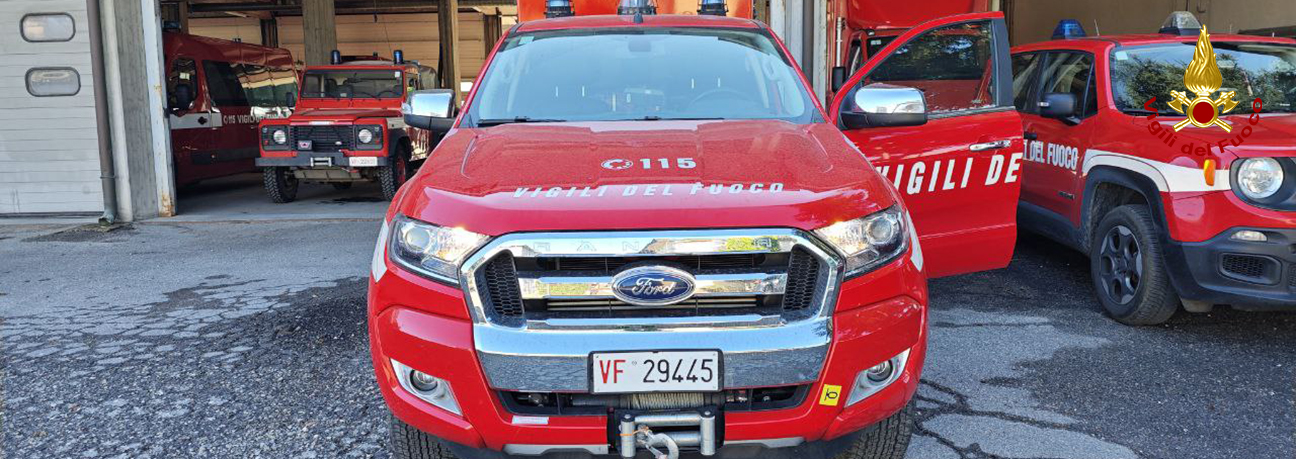 Operativo un nuovo mezzo di soccorso per il Comando
