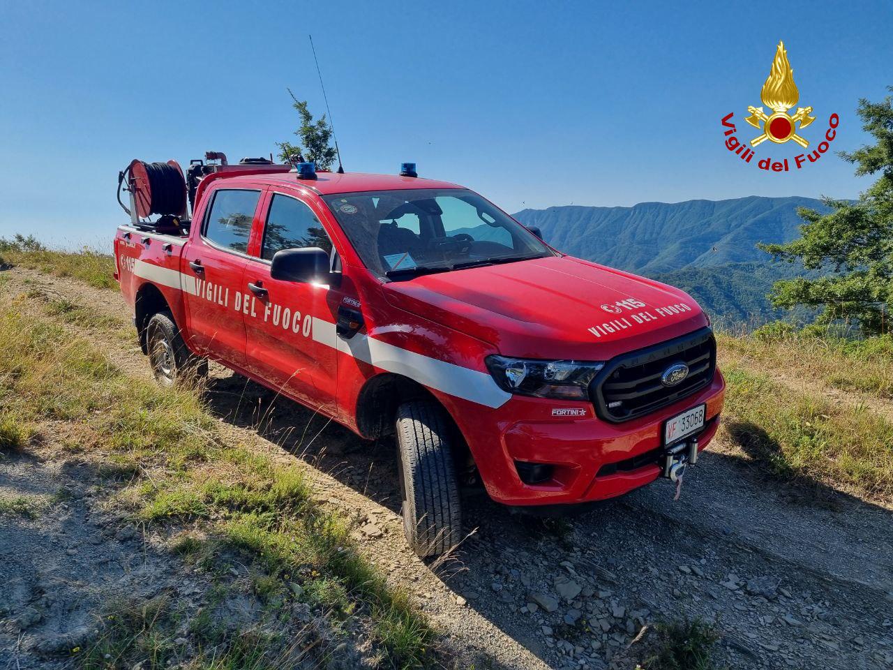 Fungaiolo cade in un dirupo per 100 metri. Soccorso dai Vigili del fuoco