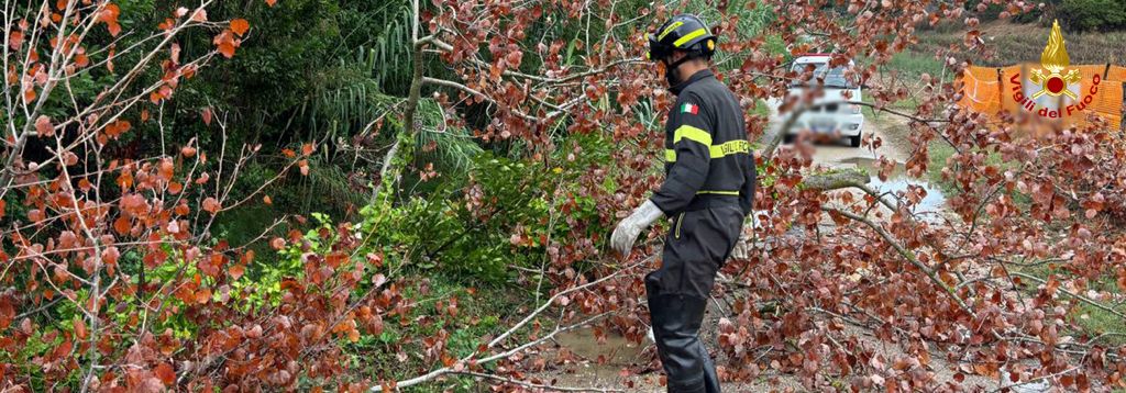 Ascoli Piceno, forte ondata di maltempo a San Benedetto del Tronto