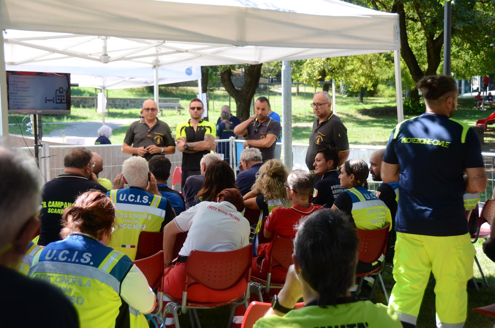 I Vigili del fuoco partecipano alla festa millenaria di Carpineti