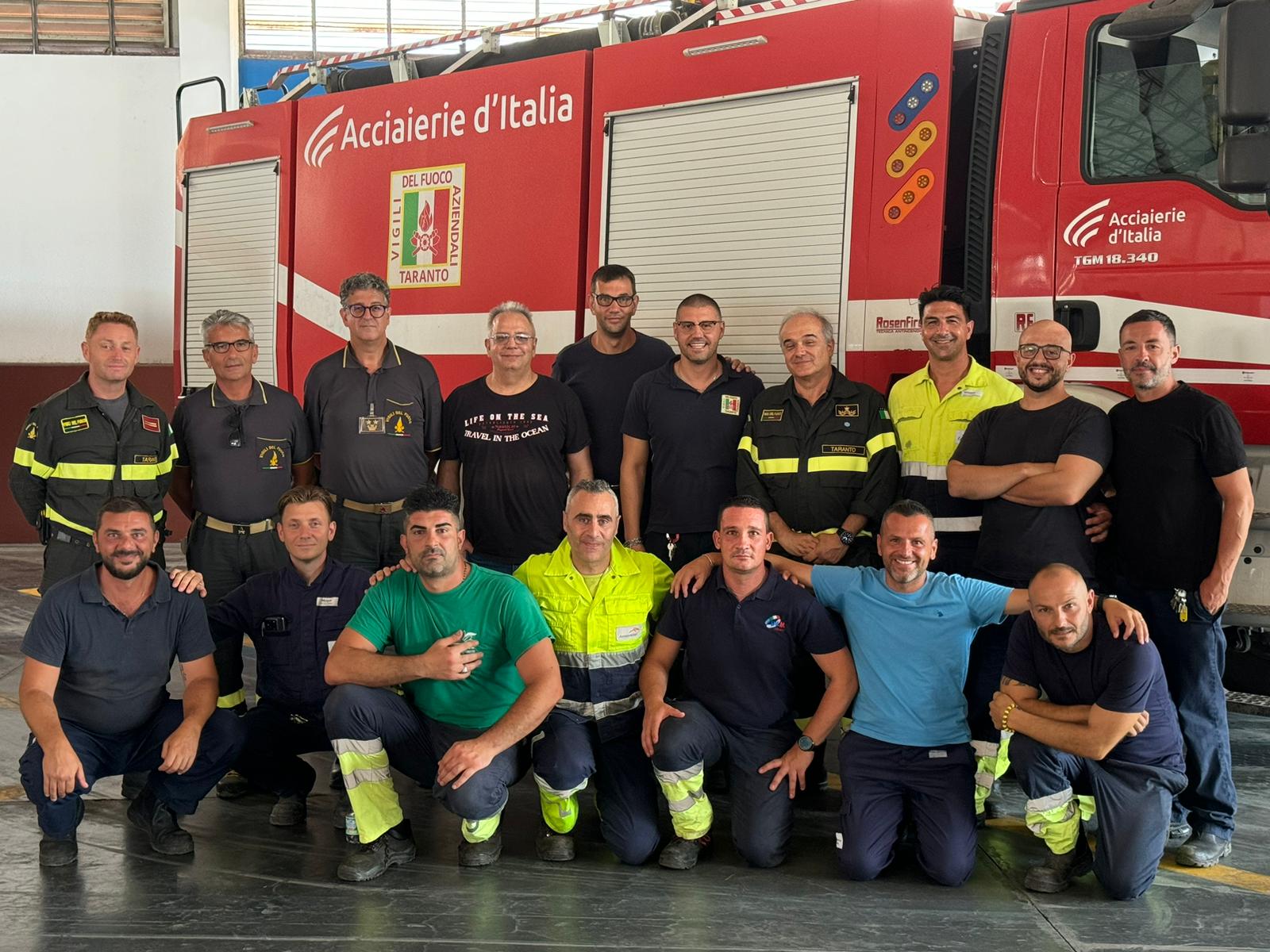 Corso di formazione esterna per componenti di squadre antincendio aziendali