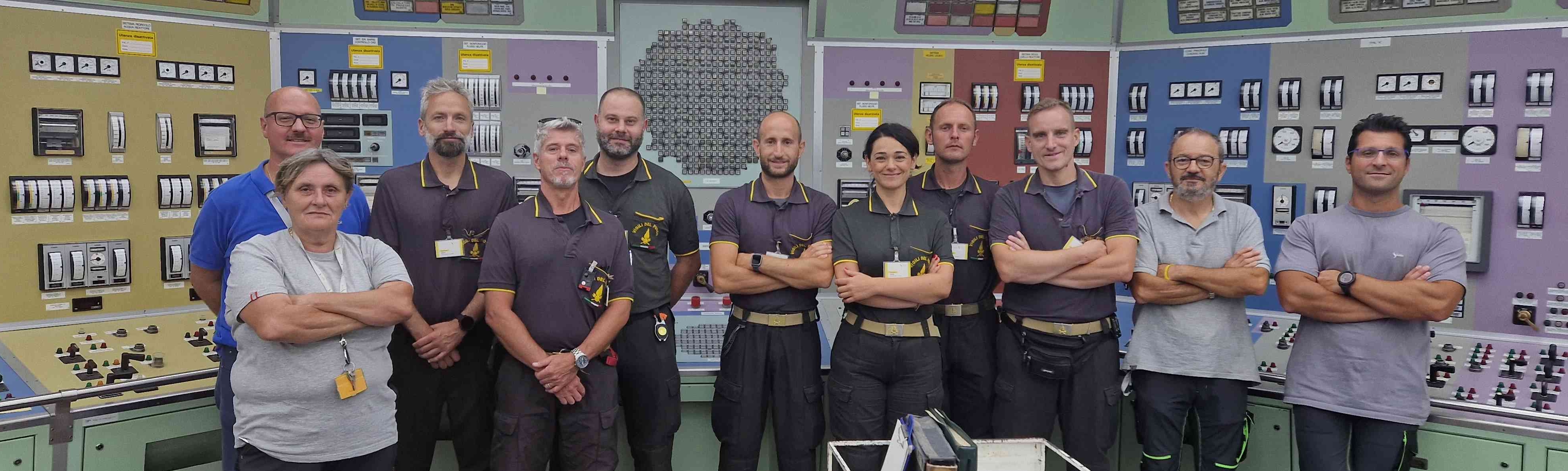 Visita centrale nucleare dismessa di Caorso