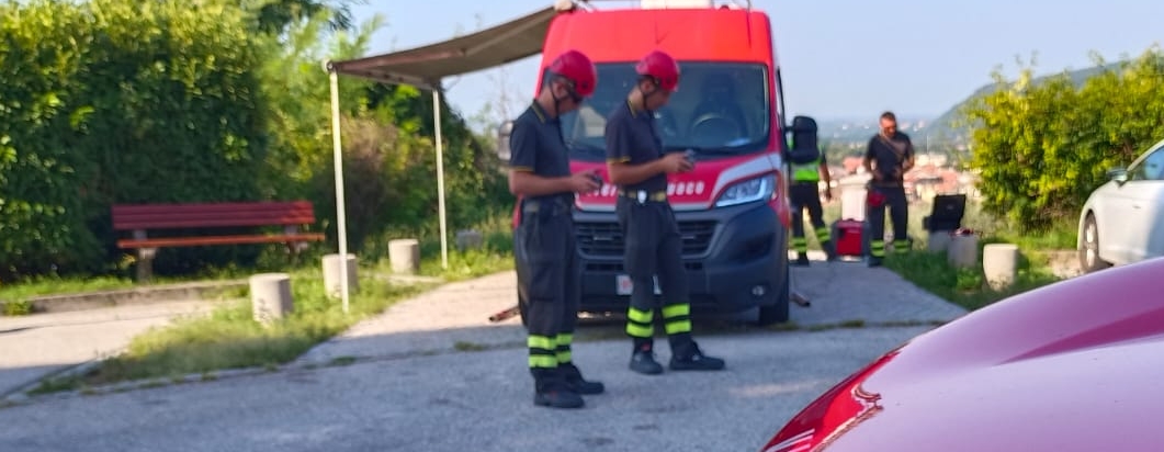 Disinnesco di un'ordigno bellico risalente a Nova Gorizia (SLO)