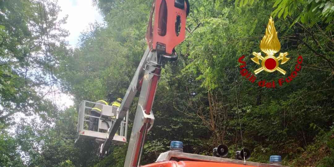 Maltempo e grandine su Borgosesia