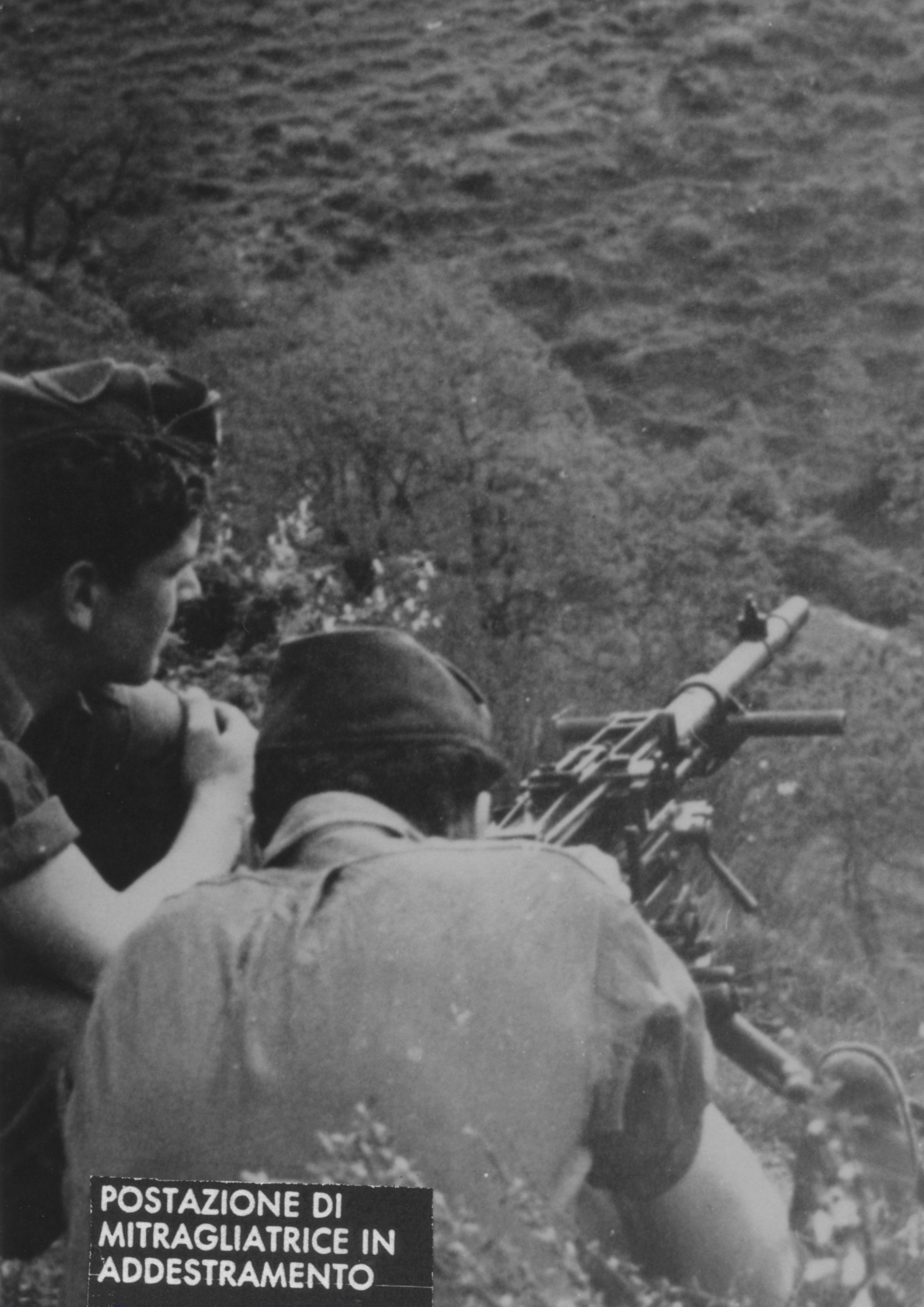 Postazione di mitragliatrice