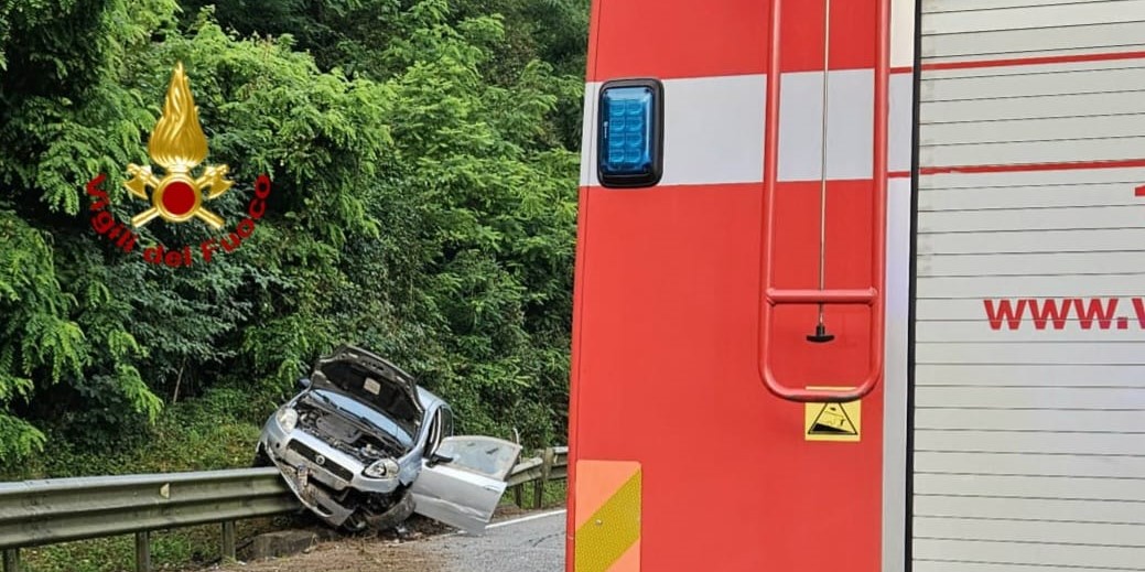 Incidente stradale a Guardabosone