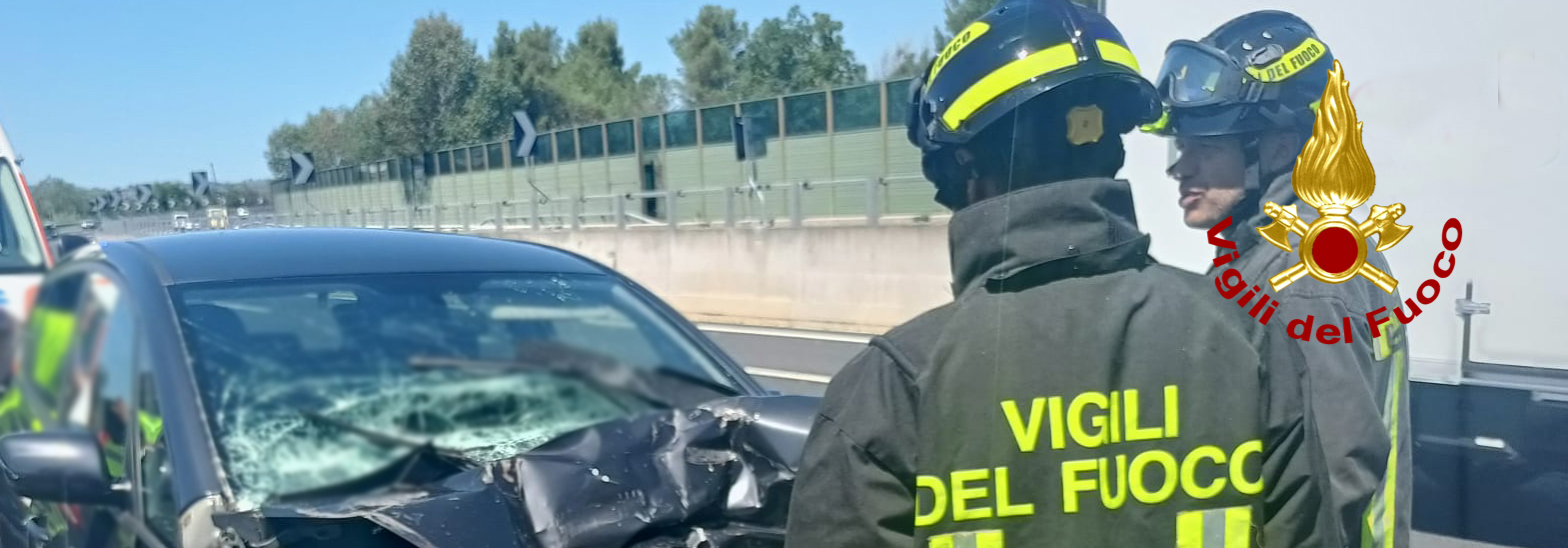 Incidente stradale sull'A14 a Camerano tra un'auto e un autocarro