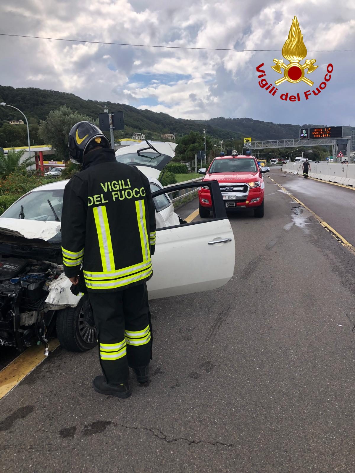 Incidente sull'Autostrada del Mediterraneo