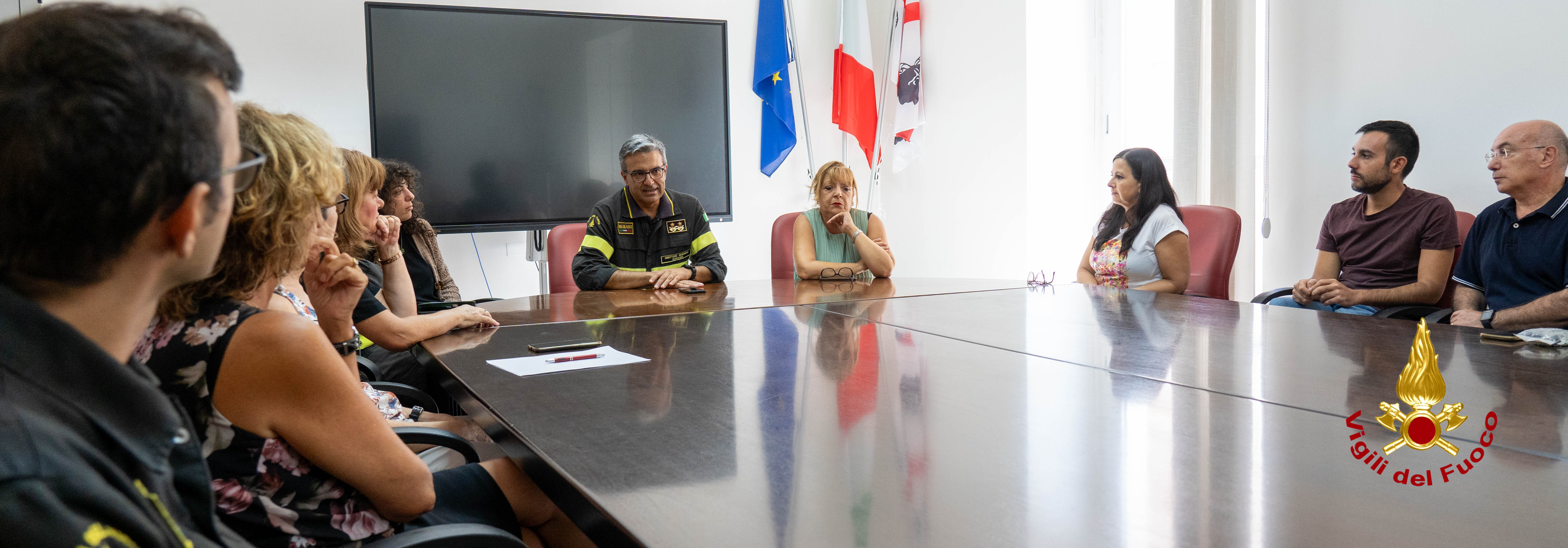 Il Dirigente Generale Nicola Micele alla guida della Direzione Regionale dei Vigili del Fuoco della Sardegna