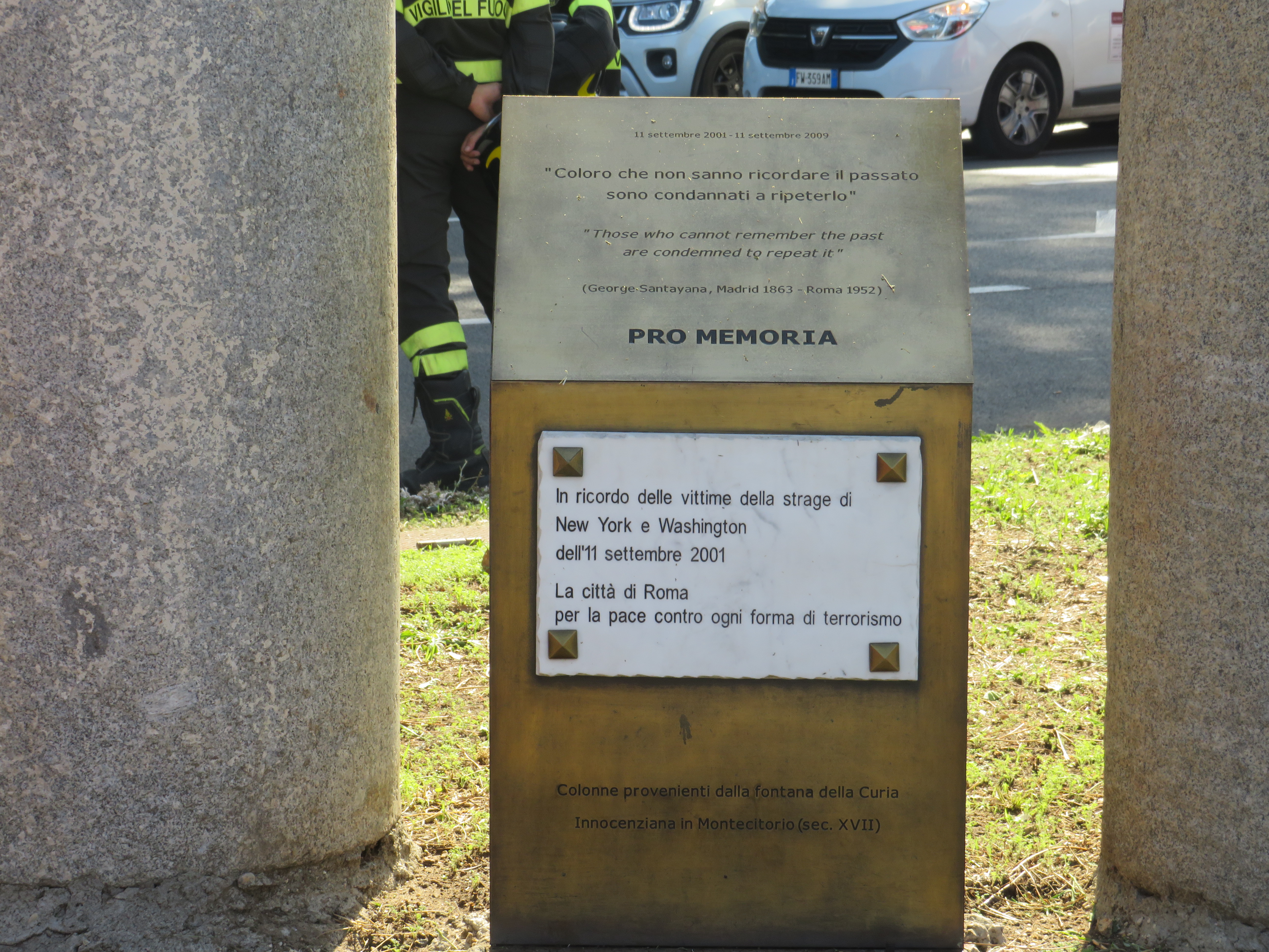 XXIII anniversario dell’attentato terroristico a New York dell’11 settembre 2001