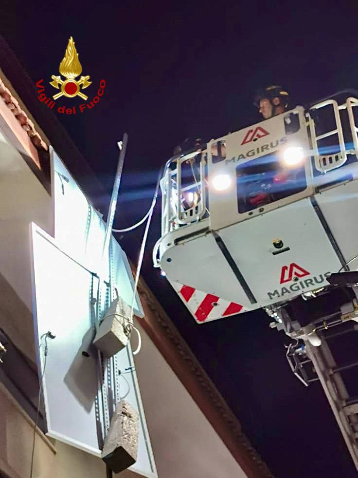 Interventi per maltempo nella provincia di Catania