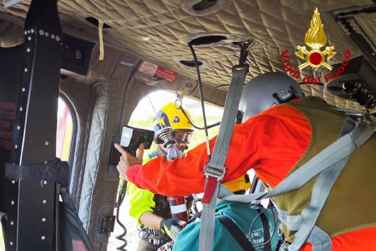 Soccorso un ricercatore di funghi sull'Etna CT