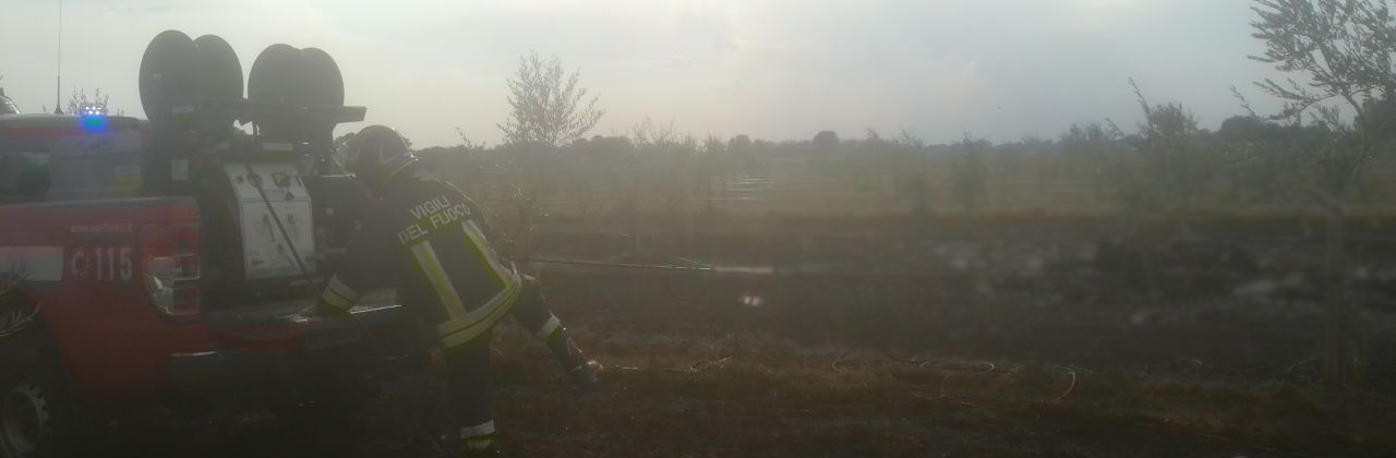 Cade ultraleggero a Premariacco. Vigili del fuoco sul posto