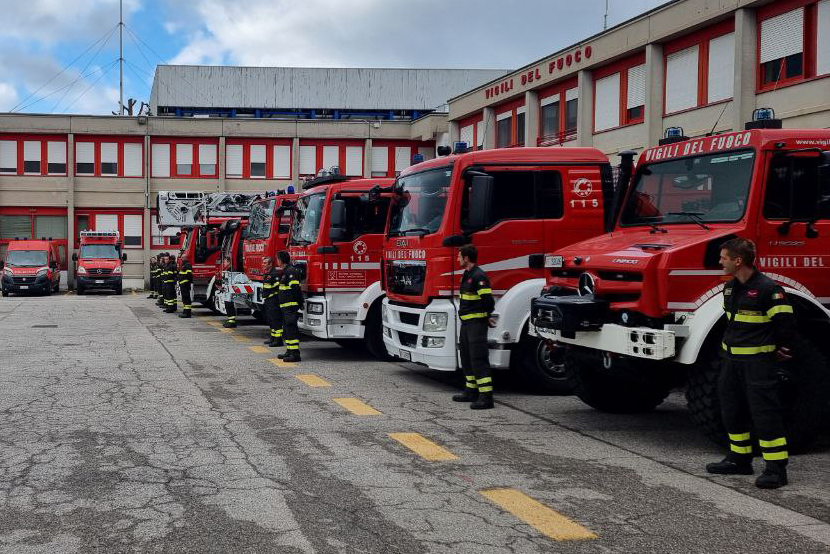 Il neo Direttore Regionale in visita al comando di Pordenone