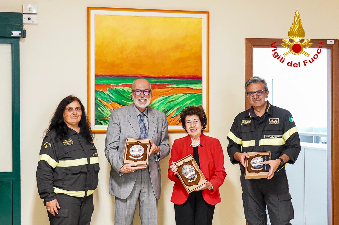 Cerimonia di saluto del Comandante ing. Maria Pannuti e inaugurazione del dipinto il “Futuro”.
