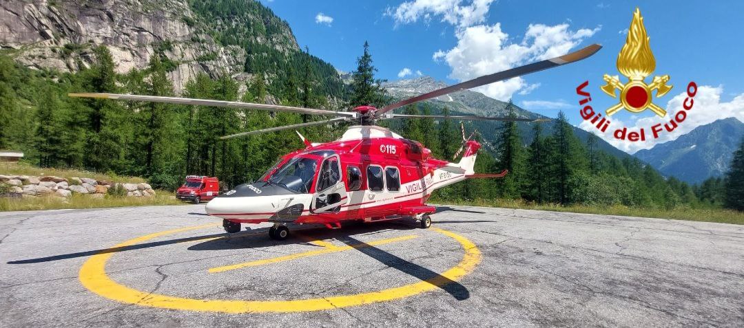 Una donna e il suo cane soccorsi nel Parco Nazionale Val Grande