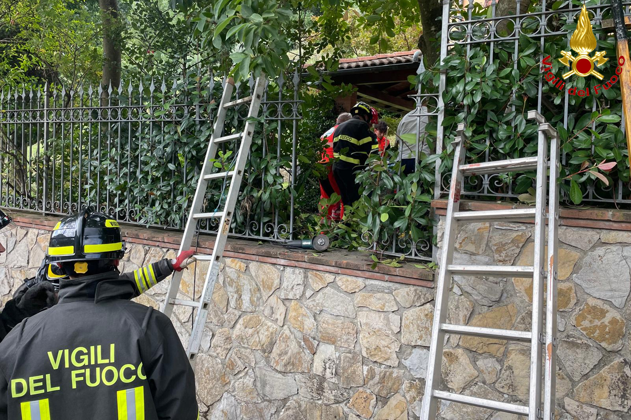 Soccorso a persona a Villa Basilica