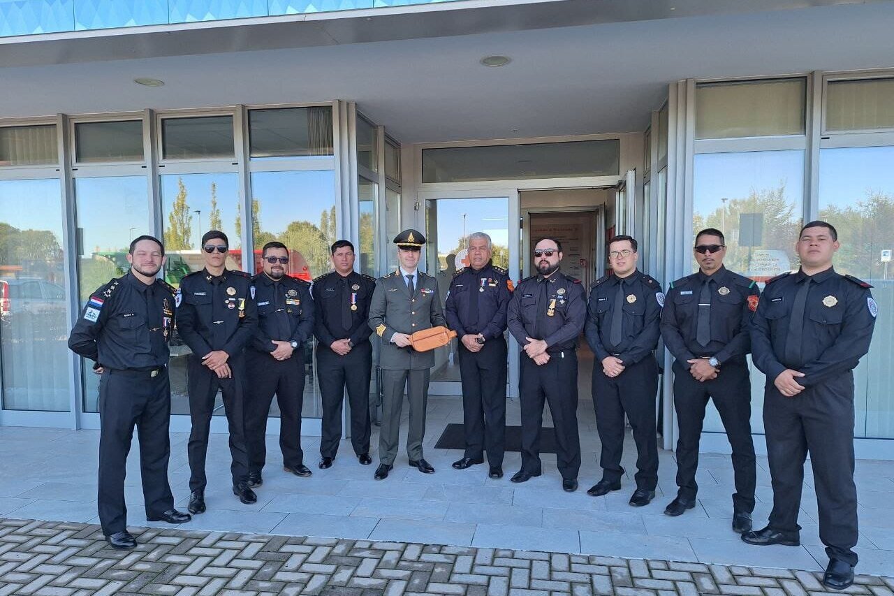 bomberos del paraguay a reggio emilia