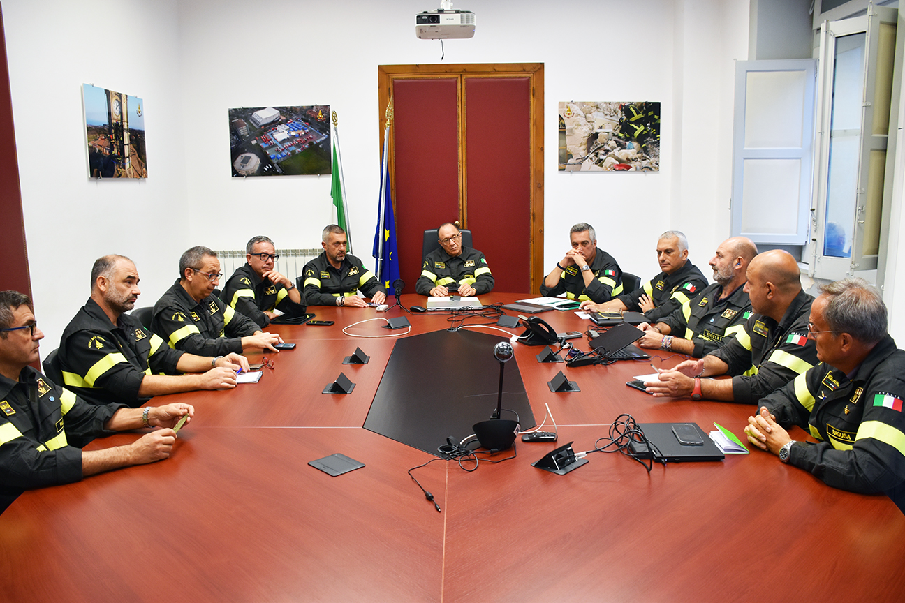 Incontro Direttore Regionale con i Comandanti Provinciali