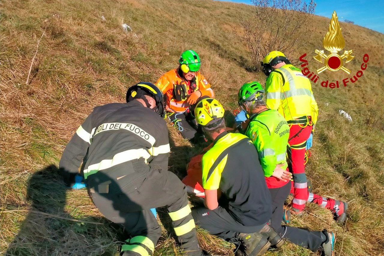 Soccorso Parapendista monte Valinis