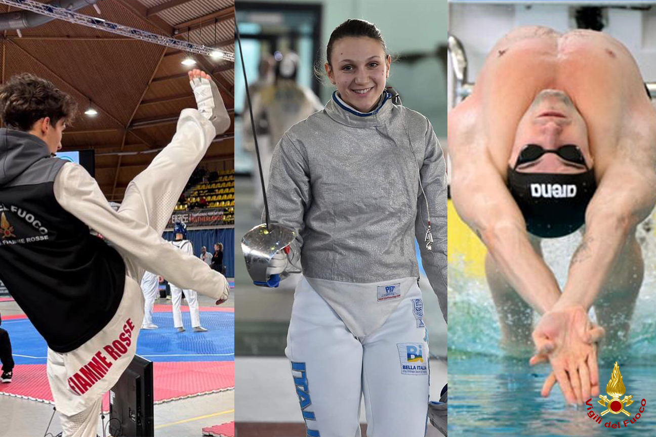 Scherma, Nuoto e Taekwondo