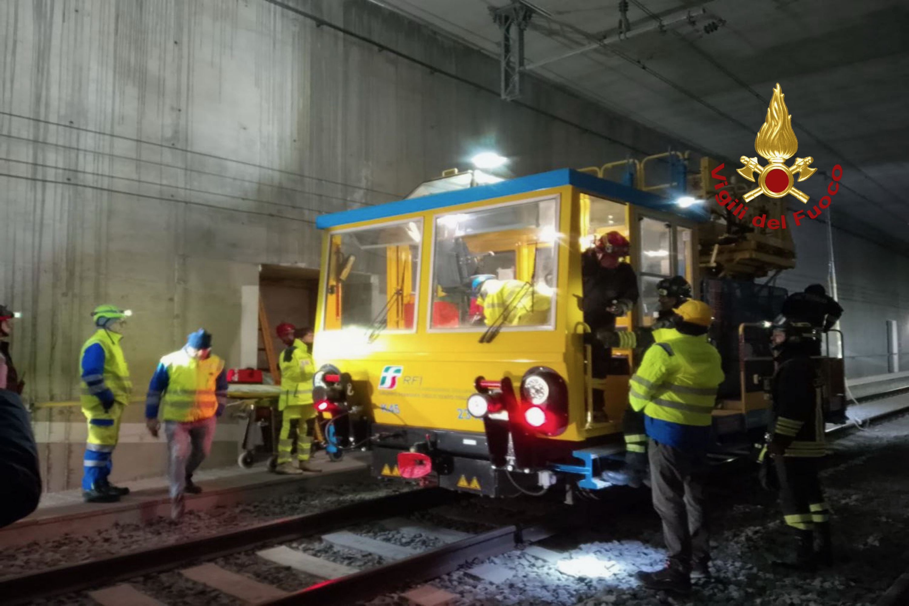 Esercitazione in galleria