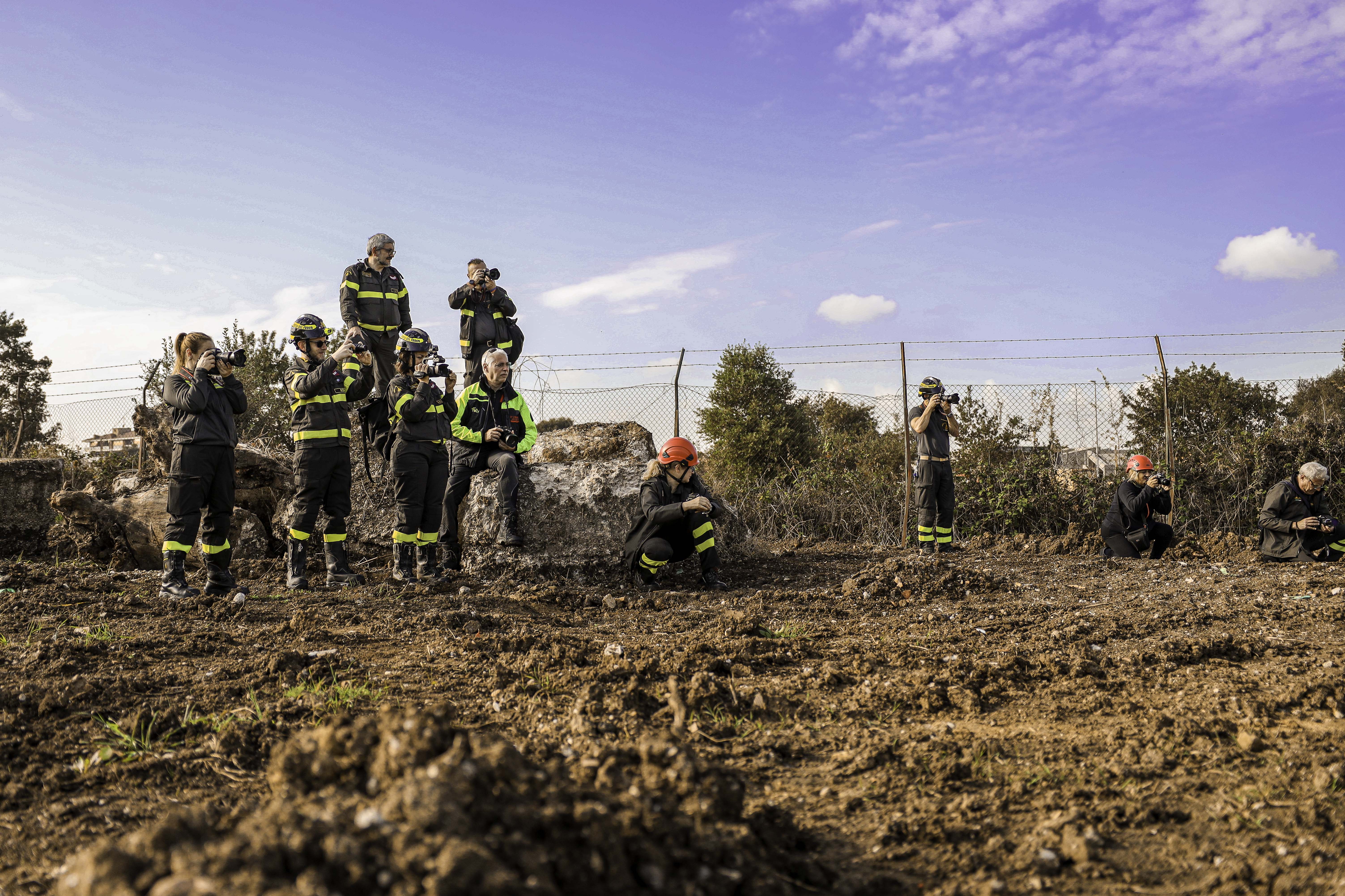 Un momento della prova