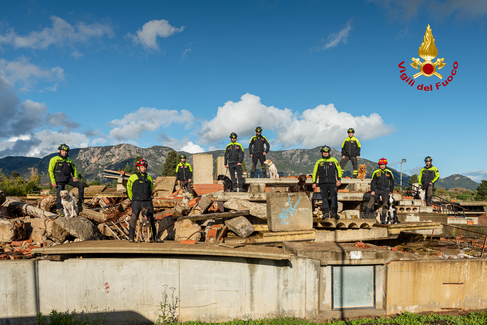 Nuove unità cinofile dei Vigili del Fuoco