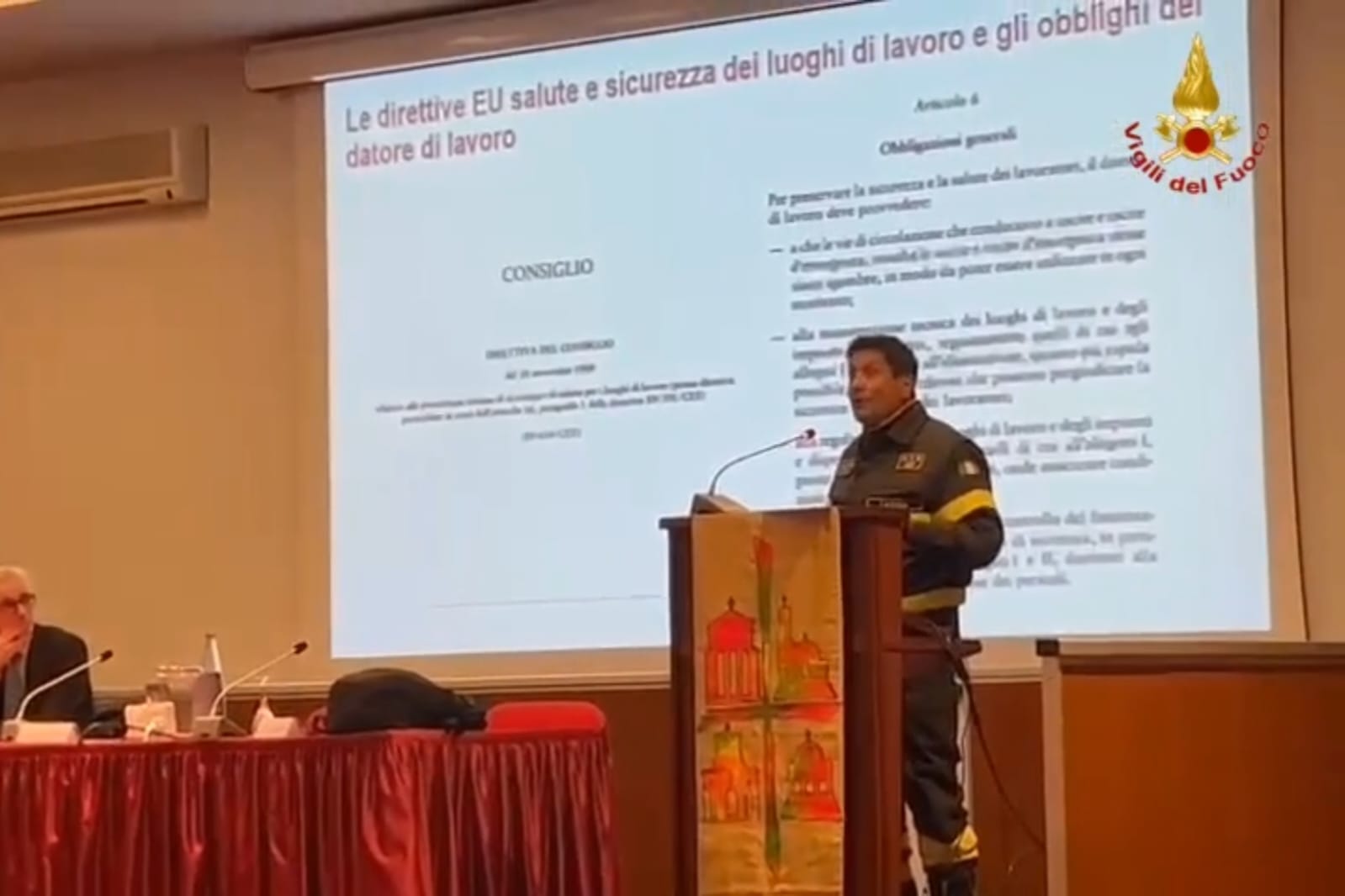 seminario degli addetti antincendio