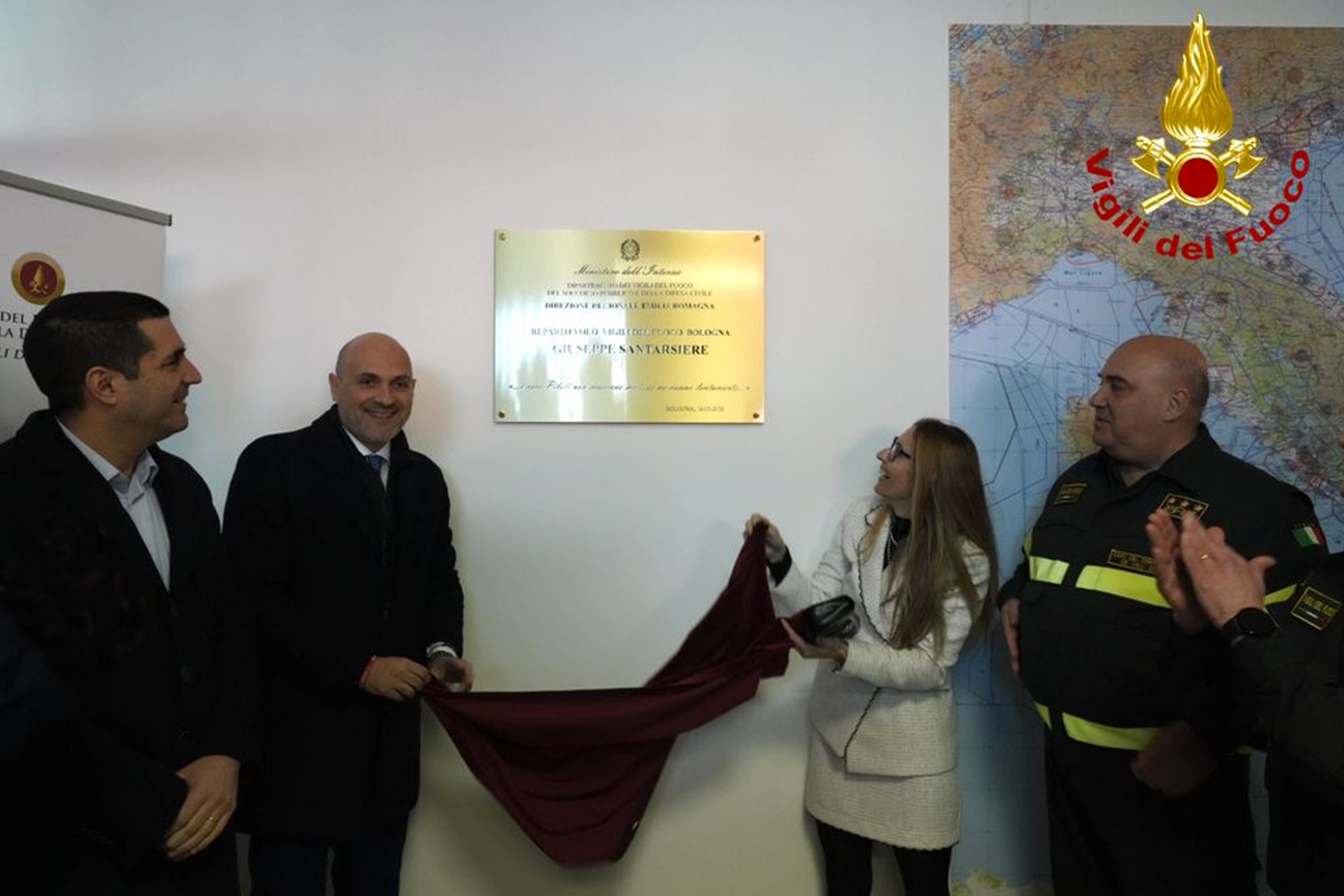 Inaugurazione reparto volo bo