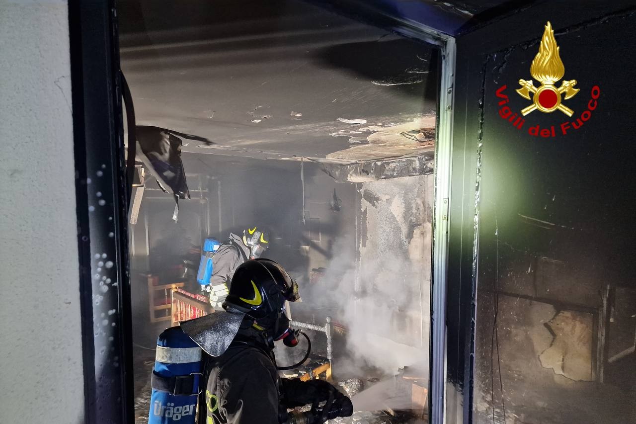 Incendio attività ricreativa