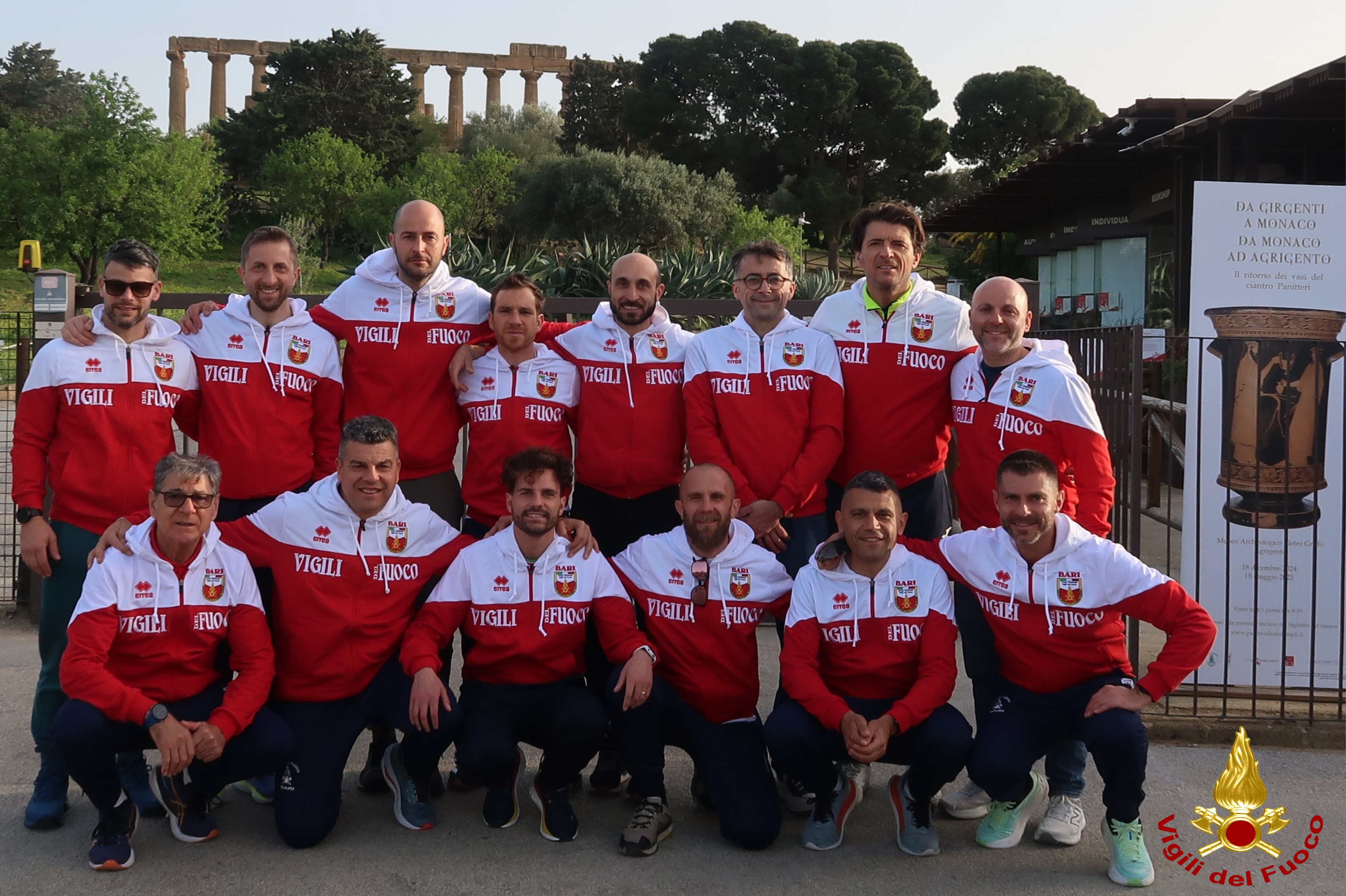 La squadra del Comando di Bari GsVvfBa