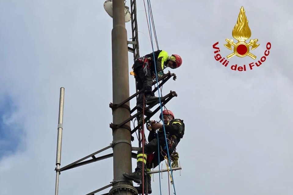 SAF e TLC per un delicato intervento sul Monte Tezio