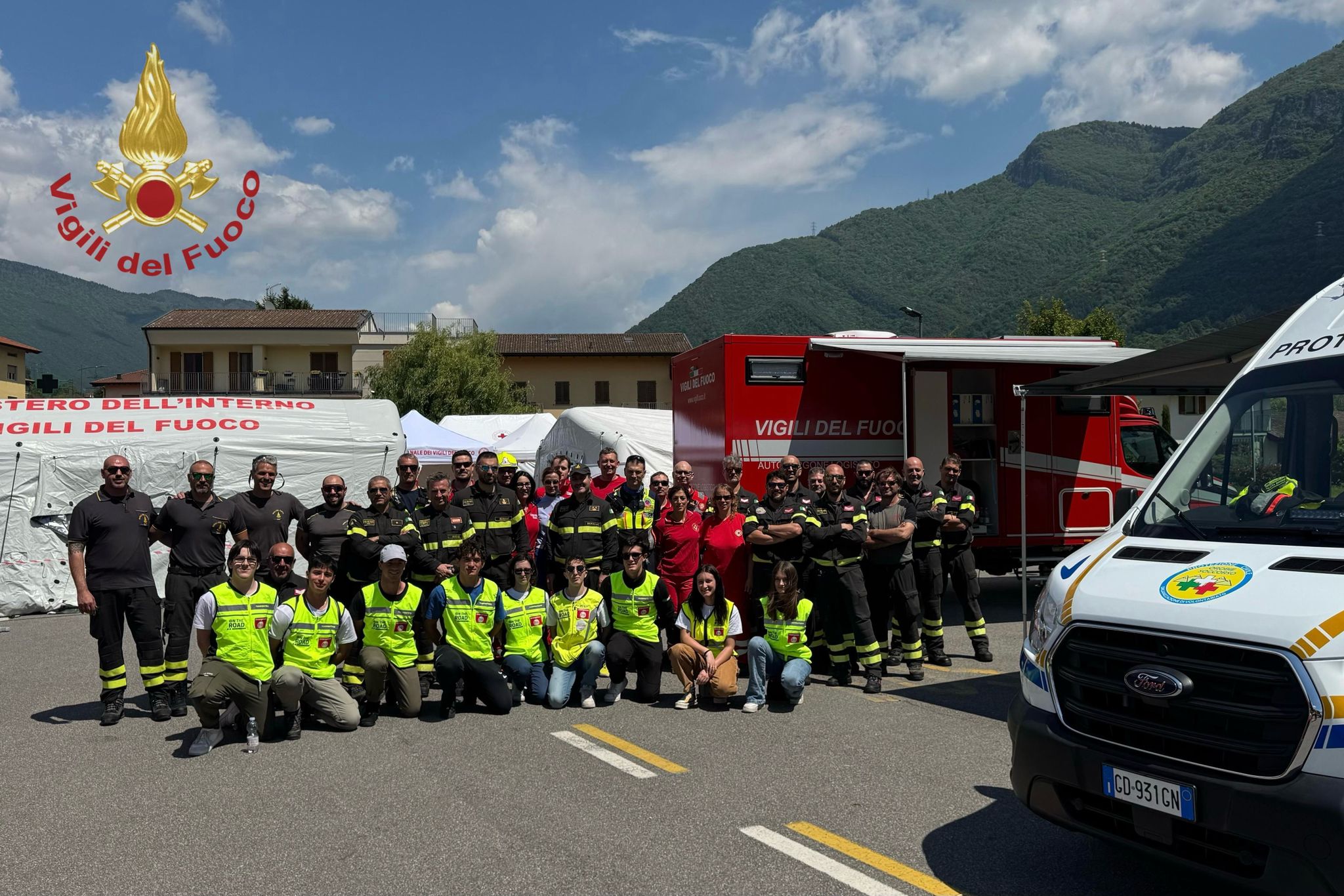 ADDESTRAMENTO CONGIUNTO IN AMBIENTE ACQUATICO - LAGO DI ENDINE