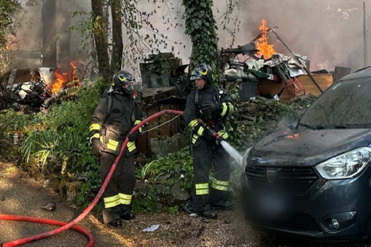 Incendio camper Incendio camper