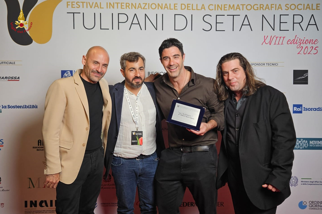 Nella foto da sinistra: Gianluca Grazini, Antonio Castaldo, Marco Aceti e Antonio Rocco