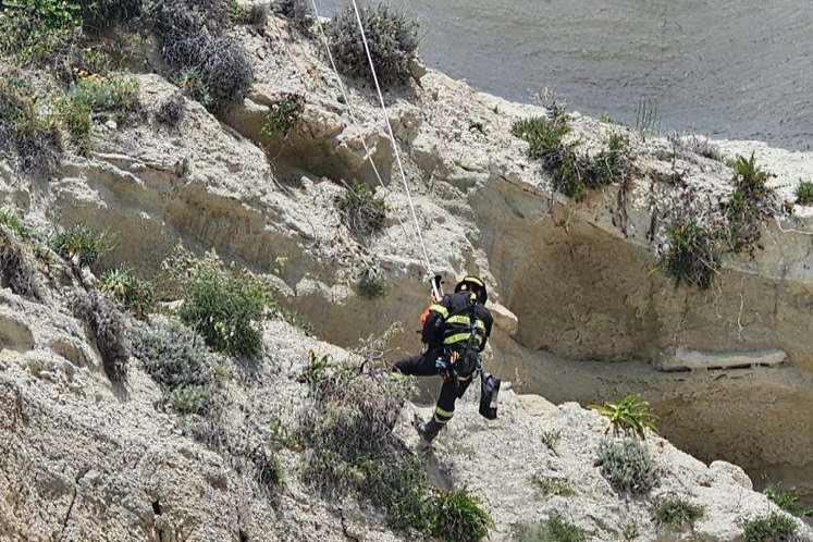 intervento di recupero capra recupero