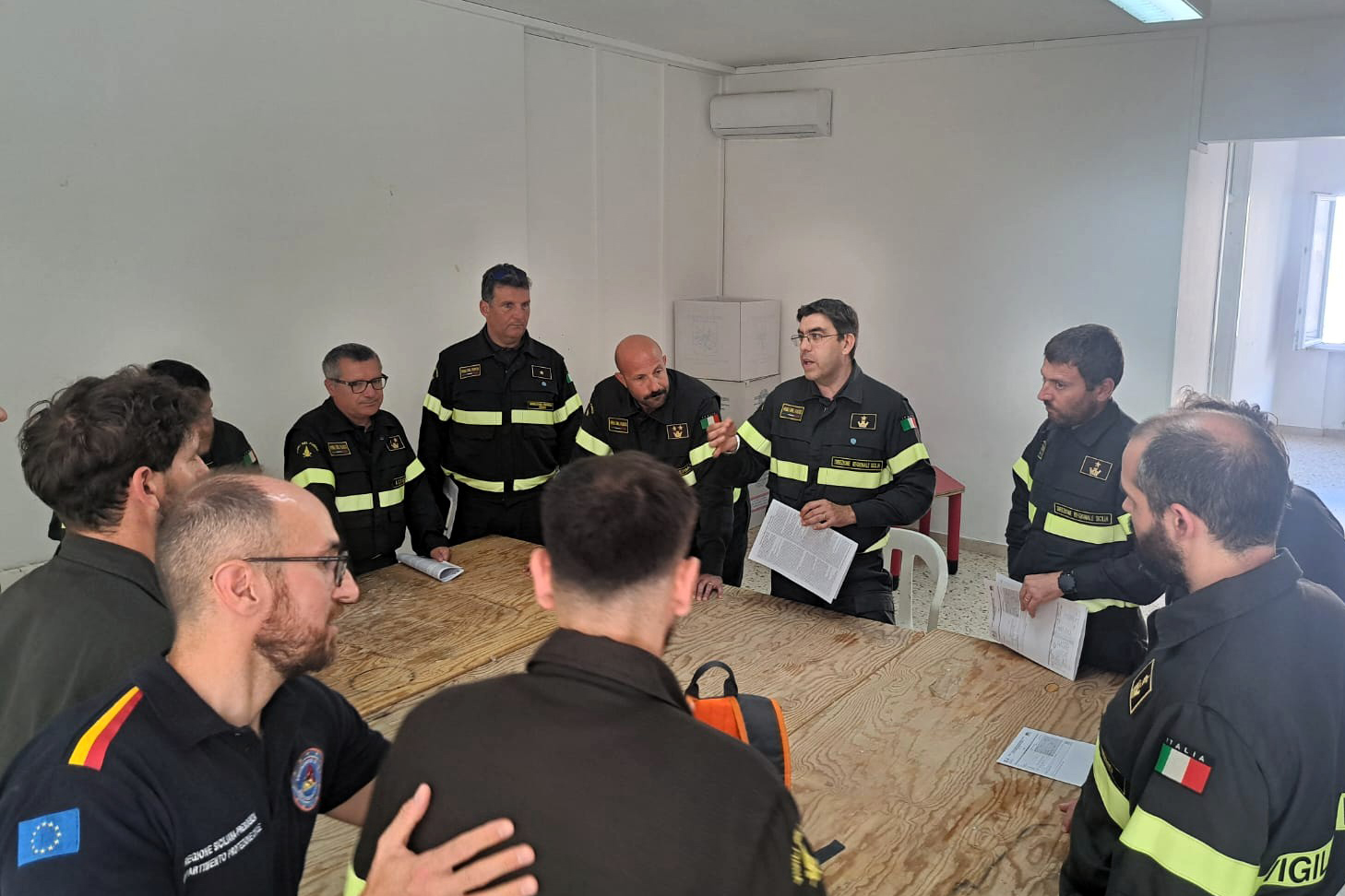 Esercitazione congiunta VF e DRPC regione Siciliana