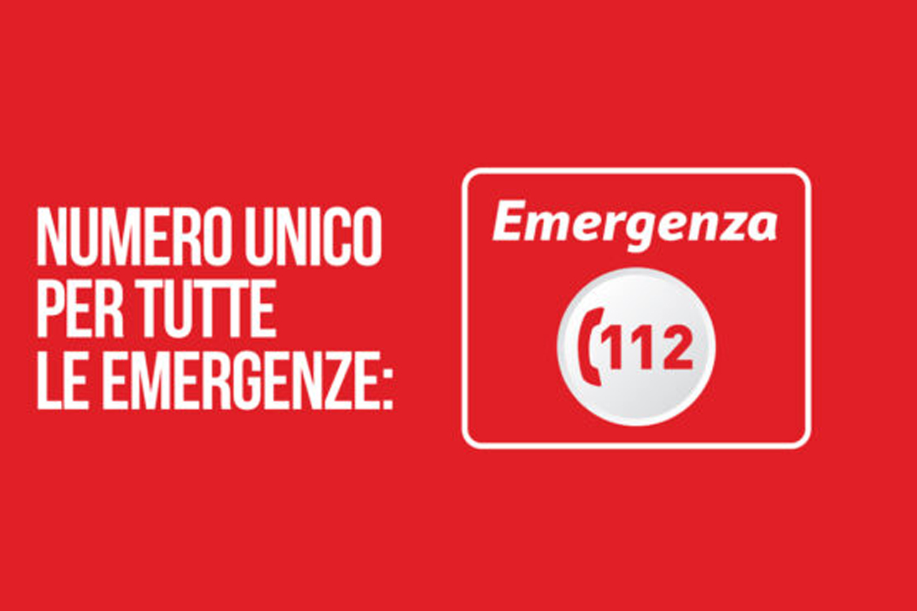 1 1 2 numero unico per tutte le emergenze