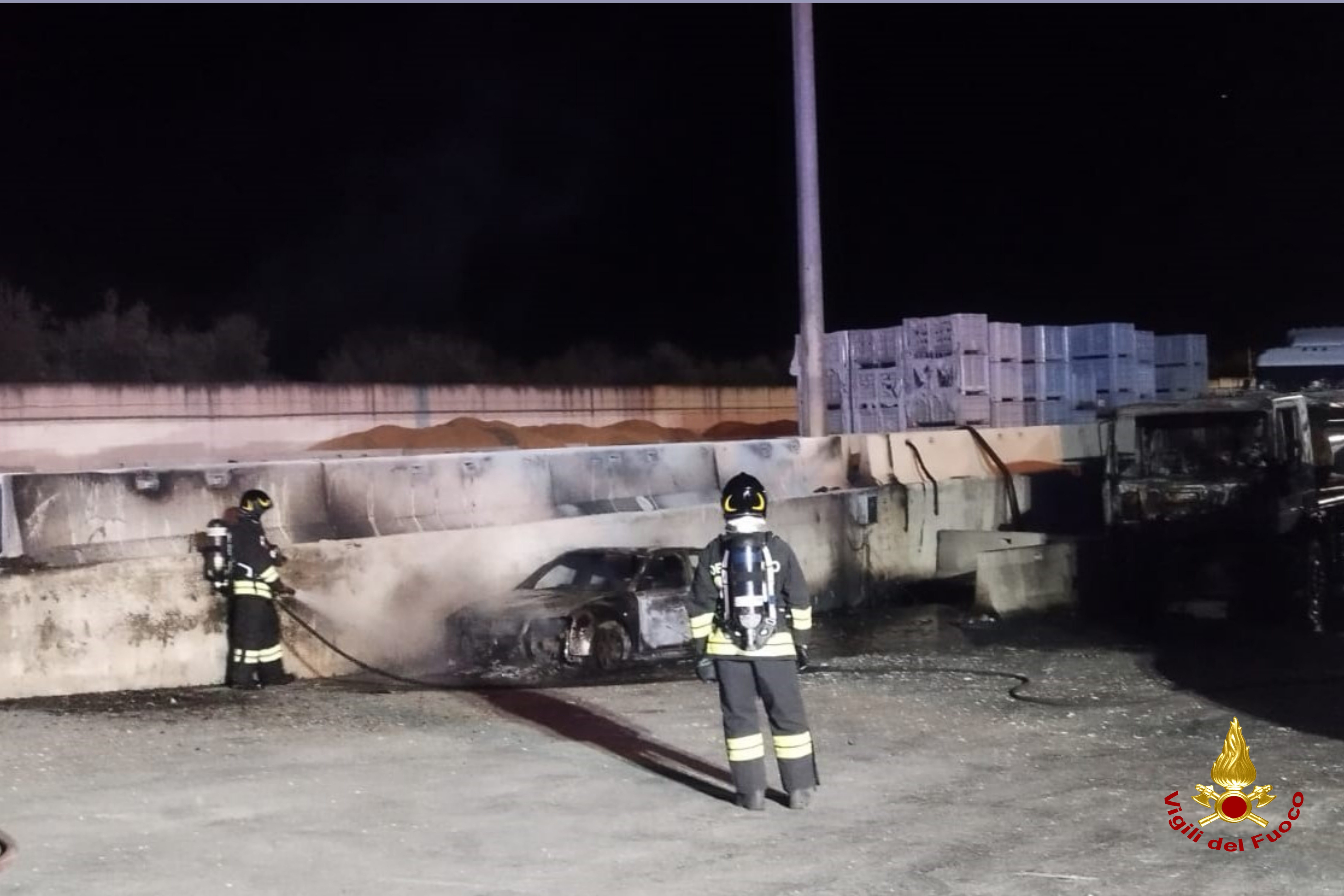 Frantoio in fiamme Fasi conclusive