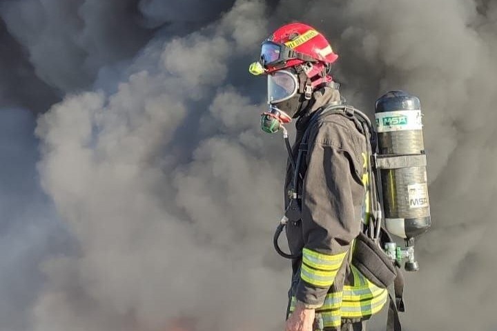 incendio discarica