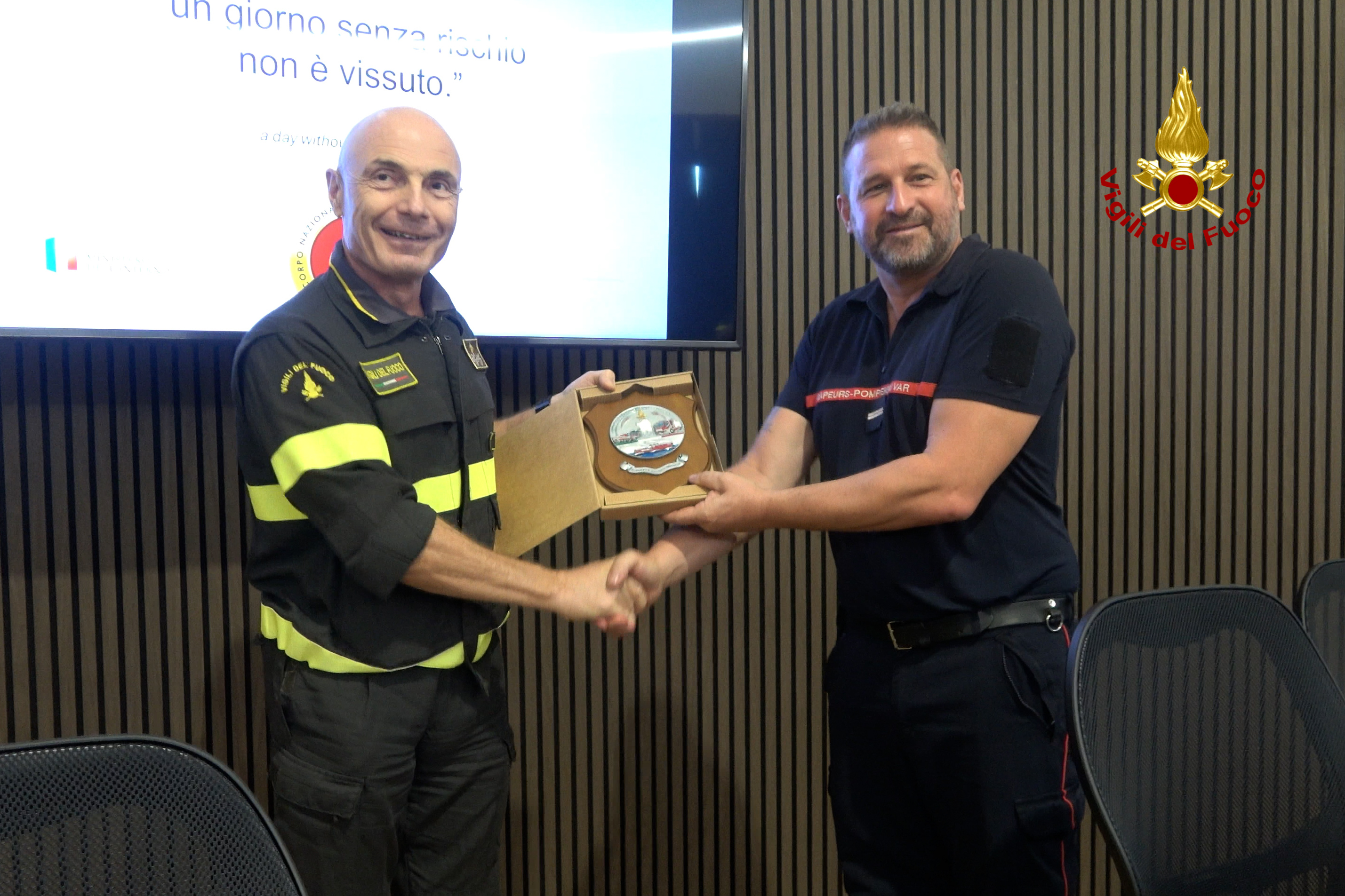 Squadra del team Francese al Comando di Cagliari