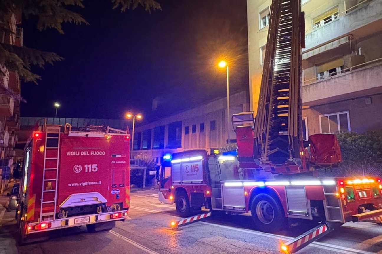 Incendio balcone Incendio balcone