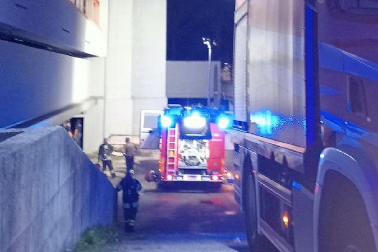 Incendio scantinato Incendio scantinato