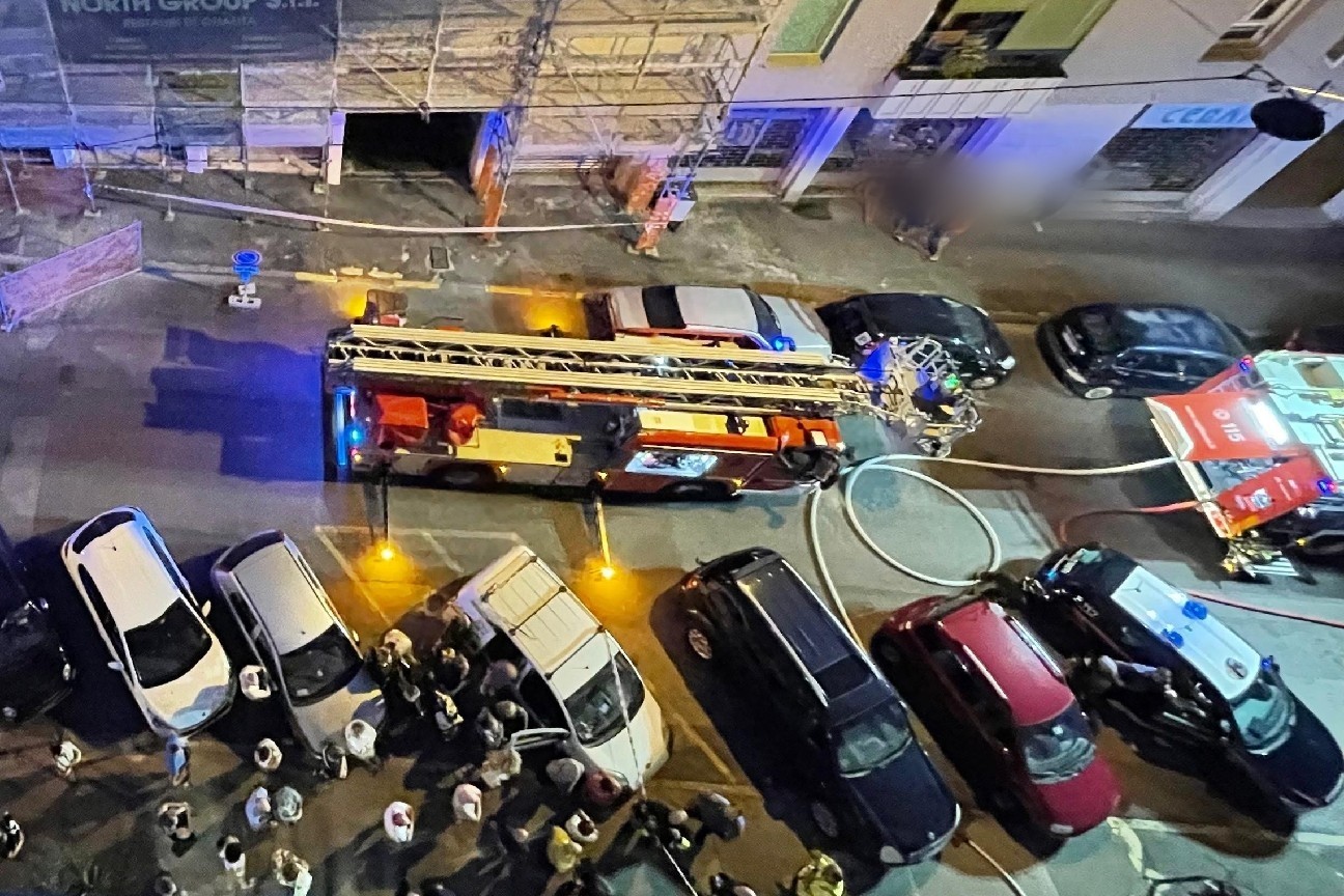 Trieste incendio appartamento Trieste incendio appartamento