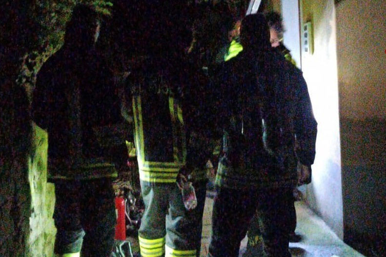 Incendio vano contatori Incendio vano contatori