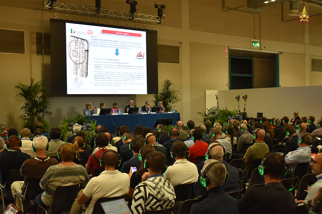 Il Capo del Corpo Nazionale dei Vigili del fuoco alla Fiera della sicurezza 2025