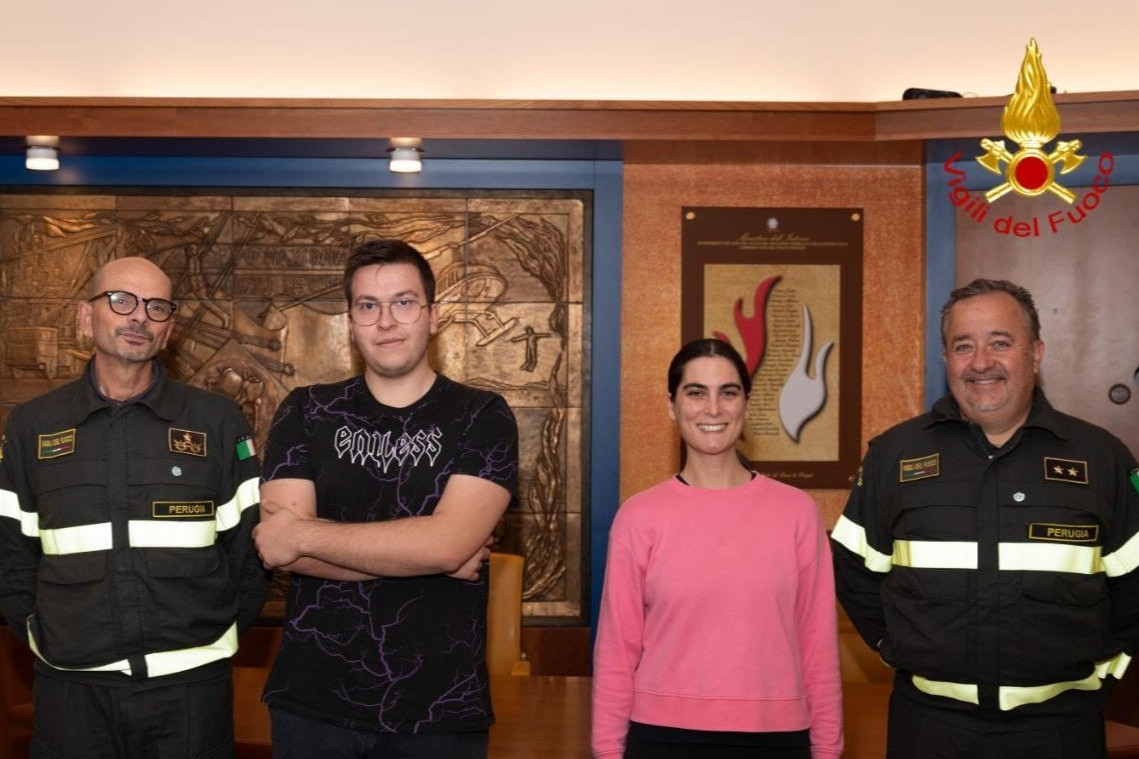 Presso il Comando provinciale dei Vigili del Fuoco di Perugia hanno preso servizio i giovani operatori del Servizio Civile Universale